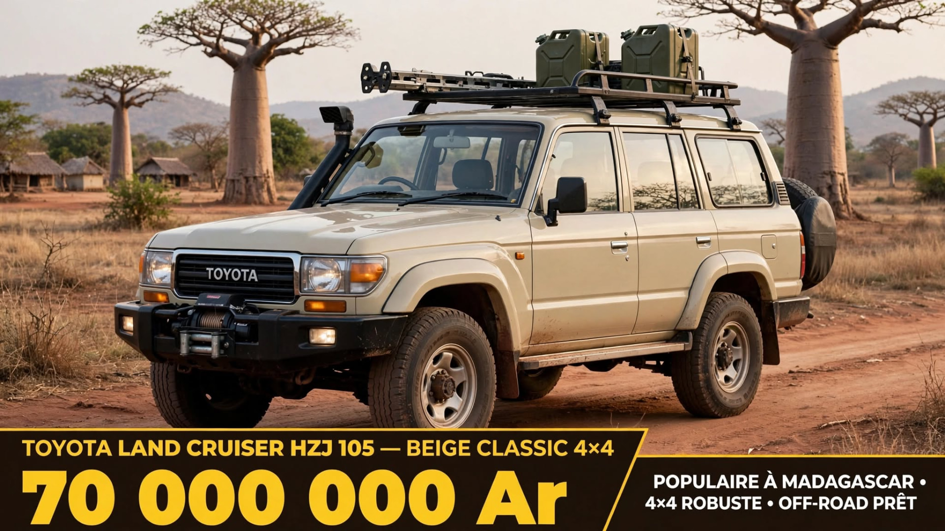Toyota Land Cruiser beige